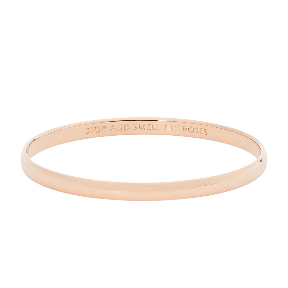 Kate Spade New York Stop And Smell The Roses Idiom Bangle